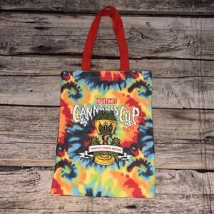 High Times Cannabis Cup Peoples Choice Edition 2024 Zip Tote Bag Tie Dye